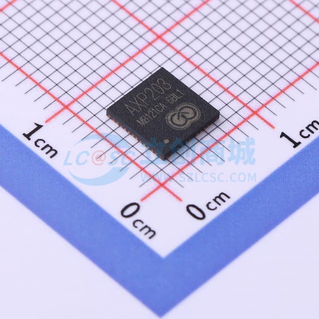 单节锂电池和电源系统管理IC实物图