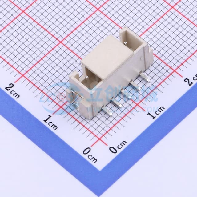 1x5P 间距:2.5mm 立贴 系列:XHB实物图