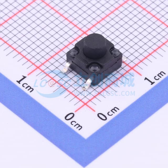 6x6x5.5H-JT 250gf 防水编带防水轻触开关实物图