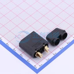 两件套 AMASS(艾迈斯)焊接注塑型 2PIN 接头XT90H-M.G.B缩略图