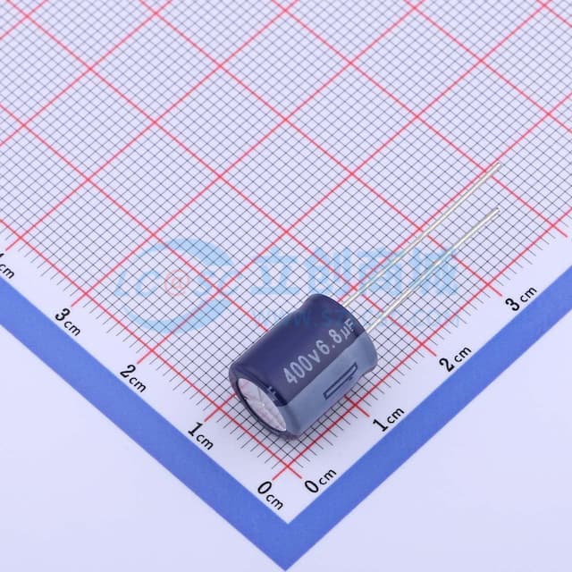 6.8uF ±20% 400V实物图