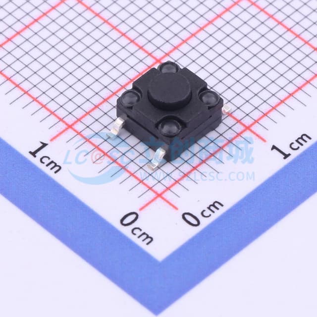 6x6x4.3H-JT 160gf 防水编带轻触开关实物图