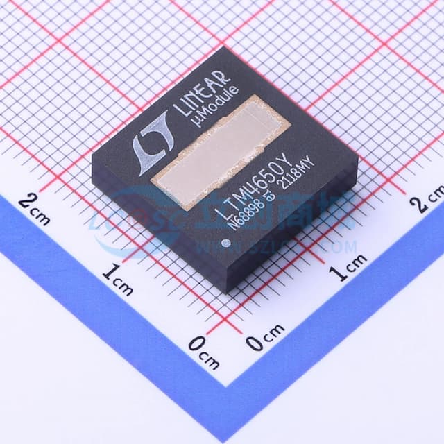 双通道 25A 或单通道 50A DC/DC uModule 稳压器实物图