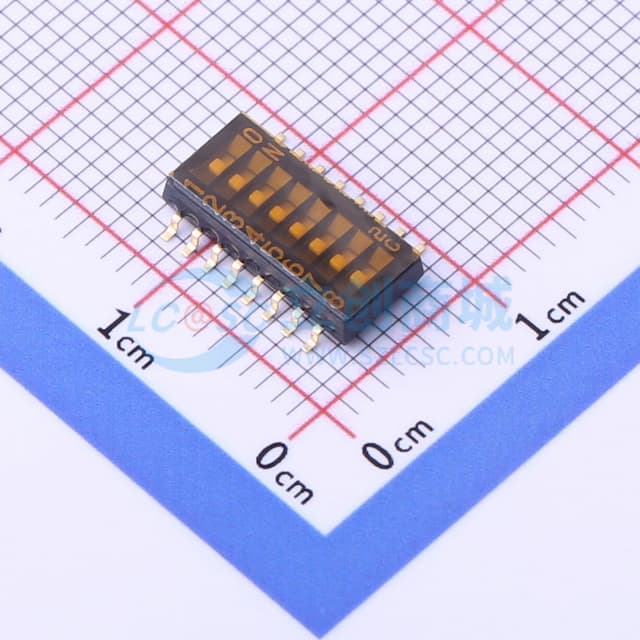 拨码开关 (间距1.27mm)实物图