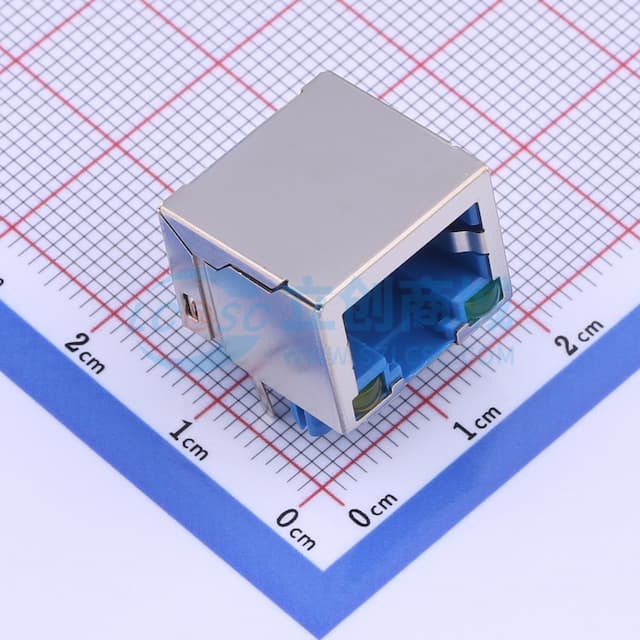 弯插 带LED实物图