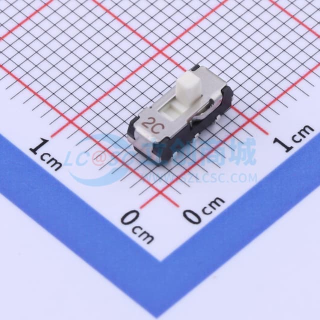 立贴两档 滑动开关实物图