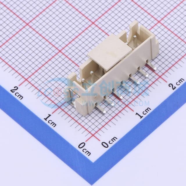 1x7P 间距:2.5mm 立贴 系列:XH实物图