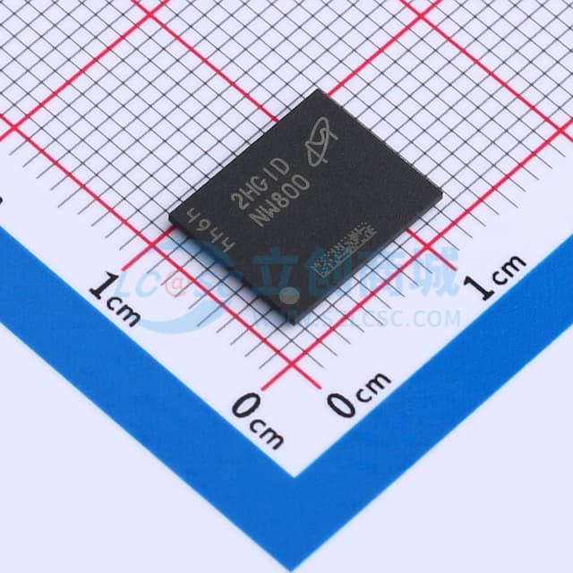 MT29F2G08ABBGAH4-IT:G实物图