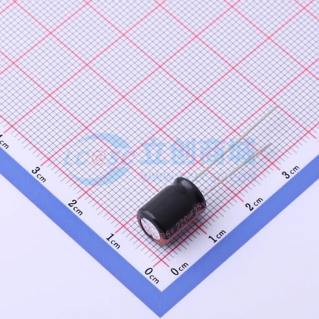 220uF ±20% 35V实物图