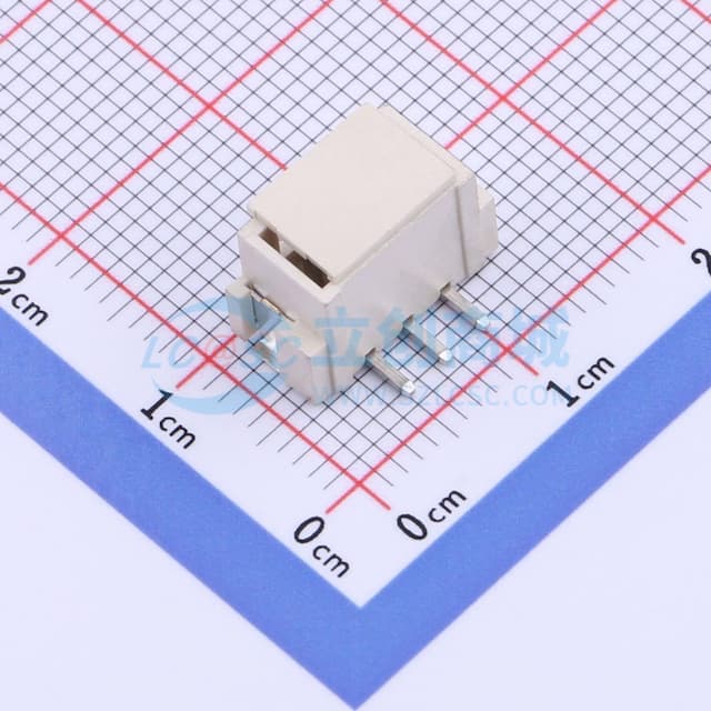 1x3P 间距:2.5mm 立贴 系列:XHB实物图