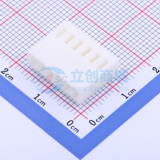 1x6P 2.54mm实物图