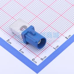 蓝色 FAKRA连接器,公头沉板式缩略图
