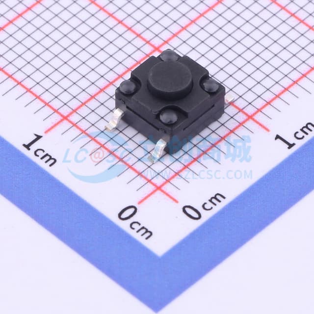 6x6x4.3H-JT 250gf 防水编带 防水轻触开关实物图