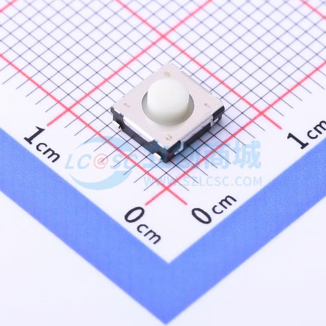 6.5*6*3.1mm 立贴 轻触开关实物图