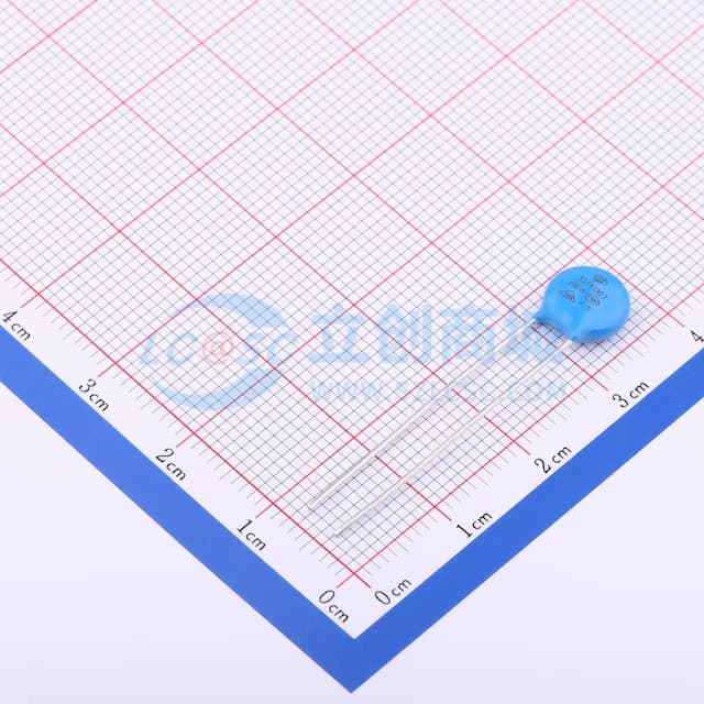 钳位电压550V 23焦耳 插件压敏电阻实物图