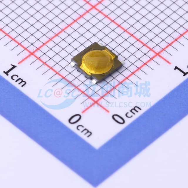 轻触开关4.5*4.5*0.55H-Jc 250gf LCP编带实物图