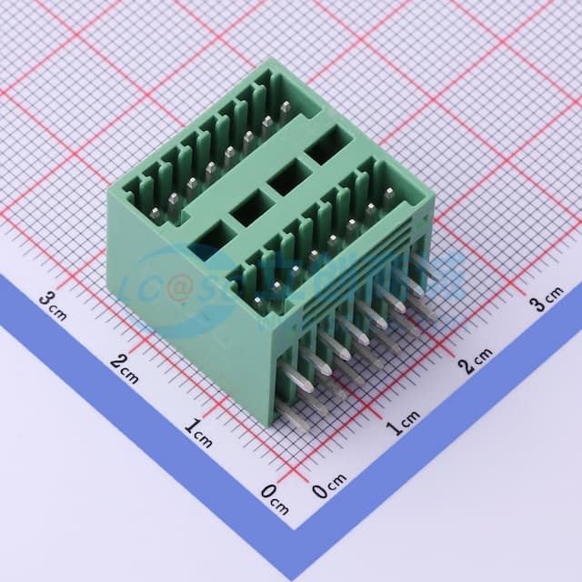 【插件】 2.5mm 2x8P 排数:2 每排P数:8实物图