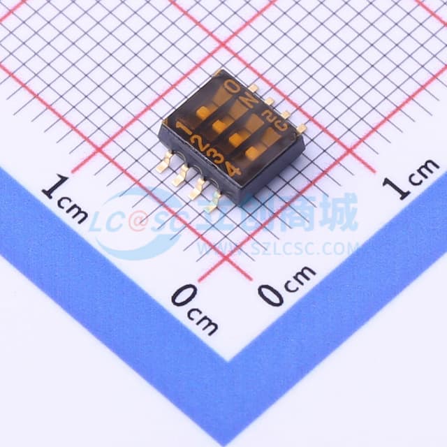 拨码开关 (间距1.27mm)实物图