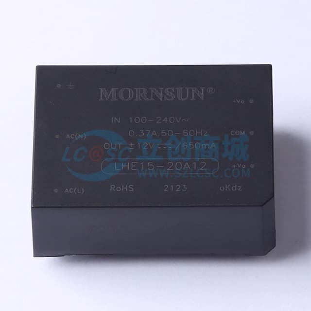 15W AC-DC模块电源，全球输入电压范围，高隔离电压实物图