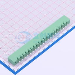 绿色 螺丝固定 1x20P 5.08mm 排数:1 每排P数:20缩略图