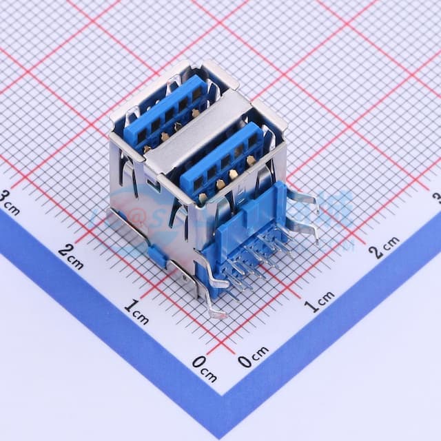 Type-A 母 弯插实物图