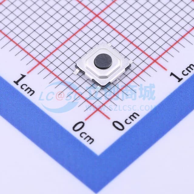 5.2*5.2*1.5mm 立贴 轻触开关实物图