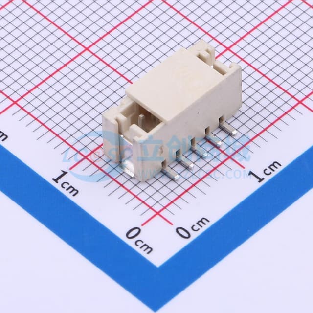 1x5P 间距:2mm 立贴 系列:PH实物图