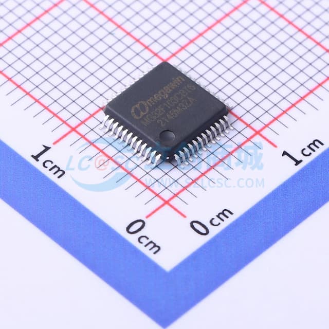 基于高性能32位ARMCortex-M3内核的MCU实物图
