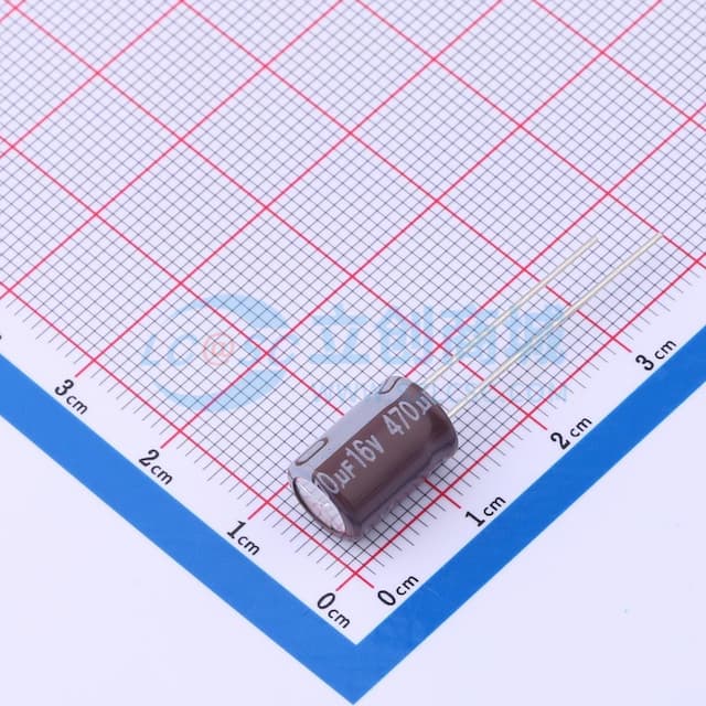 470uF ±20% 16V实物图
