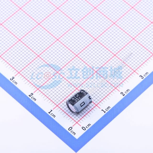 47uF ±20% 35V实物图