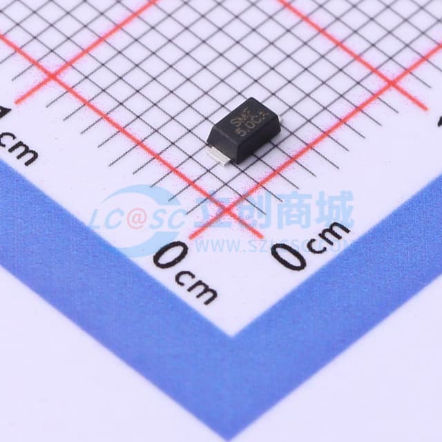 双向TVS 5V截止 峰值浪涌电流：21.7A@10/1000us实物图