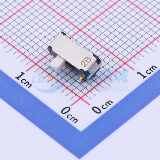 卧贴两档 滑动开关实物图