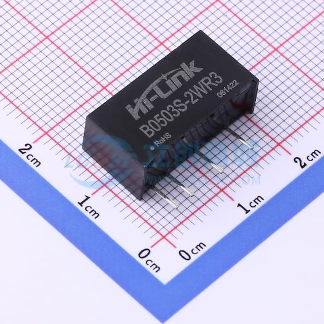 【插件】停产 降压型 4.5V~5.5V 3.3V 606mA 2W实物图