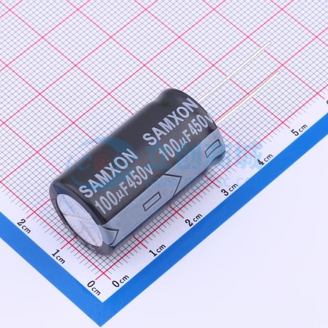 100uF ±20% 450V实物图