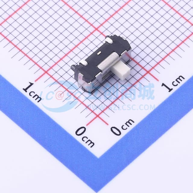 立贴两档 滑动开关实物图