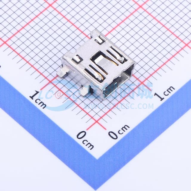 Mini-B 母 卧贴实物图