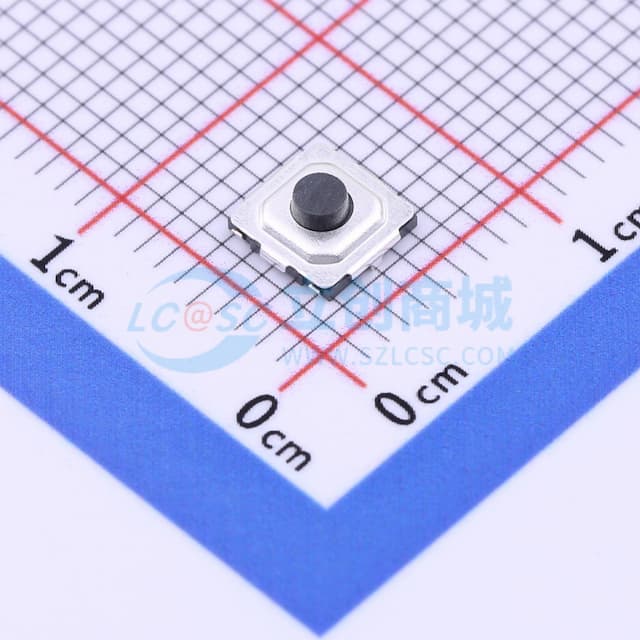 5.2*5.2*2mm 立贴 轻触开关实物图