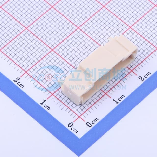 1x9P 间距:2mm 卧贴 系列:DuraClik(MX 2.0)实物图