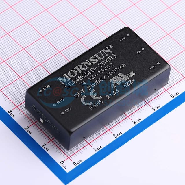 20W隔离式DC-DC转换器实物图