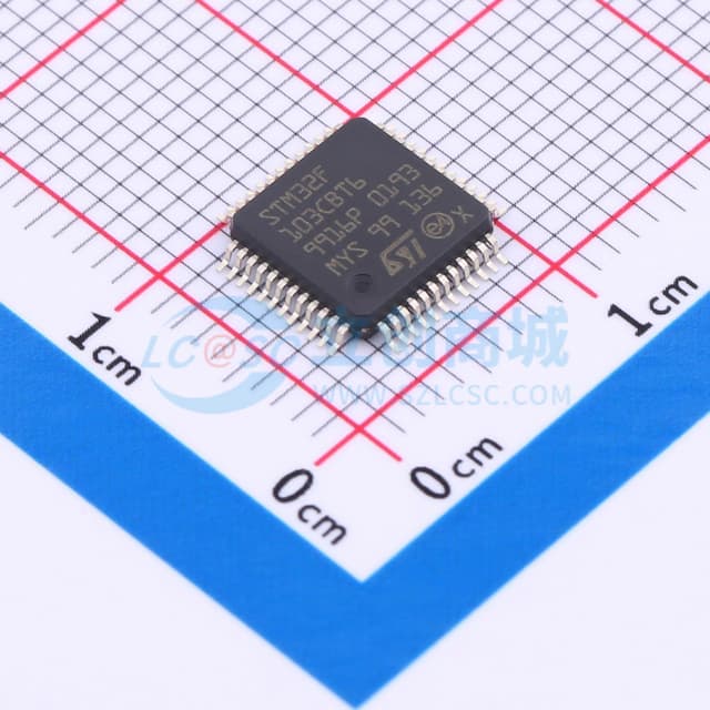 主流增强型ARM Cortex-M3 MCU，具有128 KB Flash、72 MHz CPU、电机控制、USB和CAN 实物图