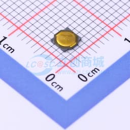 轻触开关3.7*3.7*0.35H-J 180gf 带三点编带缩略图