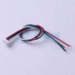 【焊接辅料】 DEALON(德艺隆) ZH1.5 端子线UL1007#28 红/黑 /绿/白 单头镀锡 L=150mm 4P LNN150-100728-150-4P缩略图