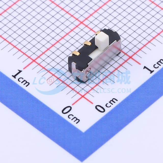 卧贴两档 滑动开关实物图