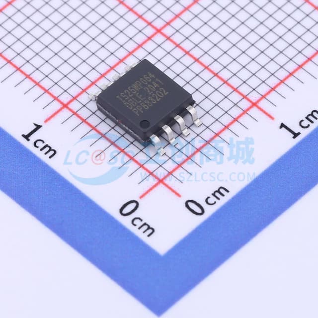 NOR闪存 64Mb QPI/QSPI实物图