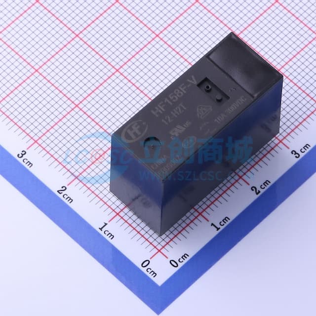 小型大功率直流12V继电器 单刀单掷-常开实物图