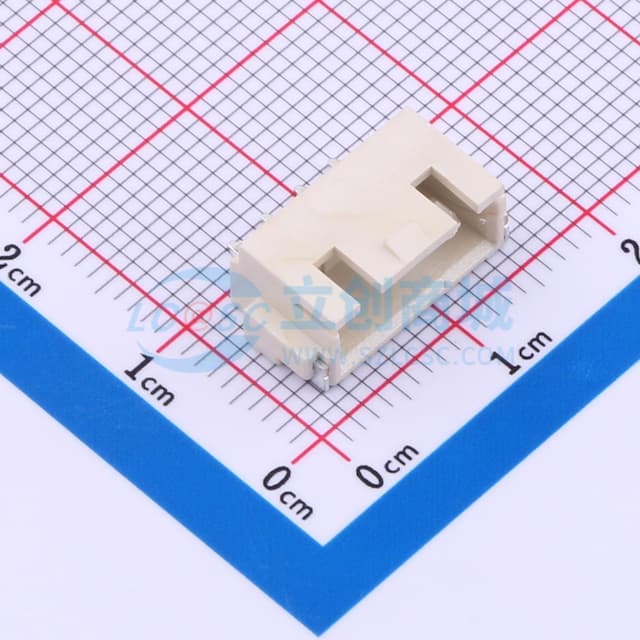 1x4P 间距:2.54mm 卧贴实物图