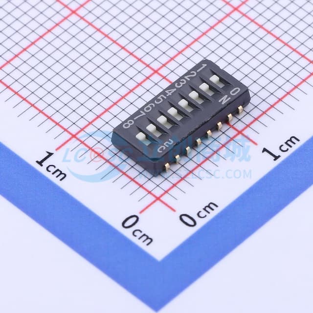 拨码开关 (间距1.27mm)实物图
