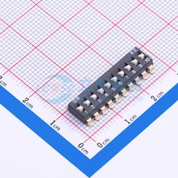 10位 2.54mm脚距 拨码开关缩略图