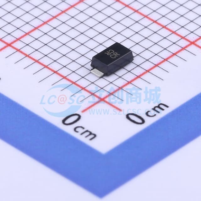 双向TVS 40V截止 峰值浪涌电流：3.1A实物图