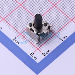 6*6*9.5四脚贴片带支架侧按轻触按键180gf缩略图